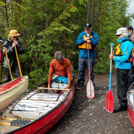 teaching canoeing